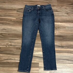 Eileen Fisher Women's Skinny Jeans Slim Ankle Organic Cotton Stretch Size 2